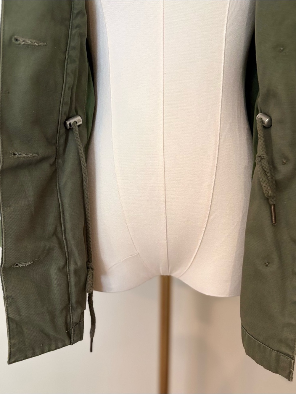 Ecote Olive Army Green Utility Jacket - Women Sz S - Picture 5 of 8